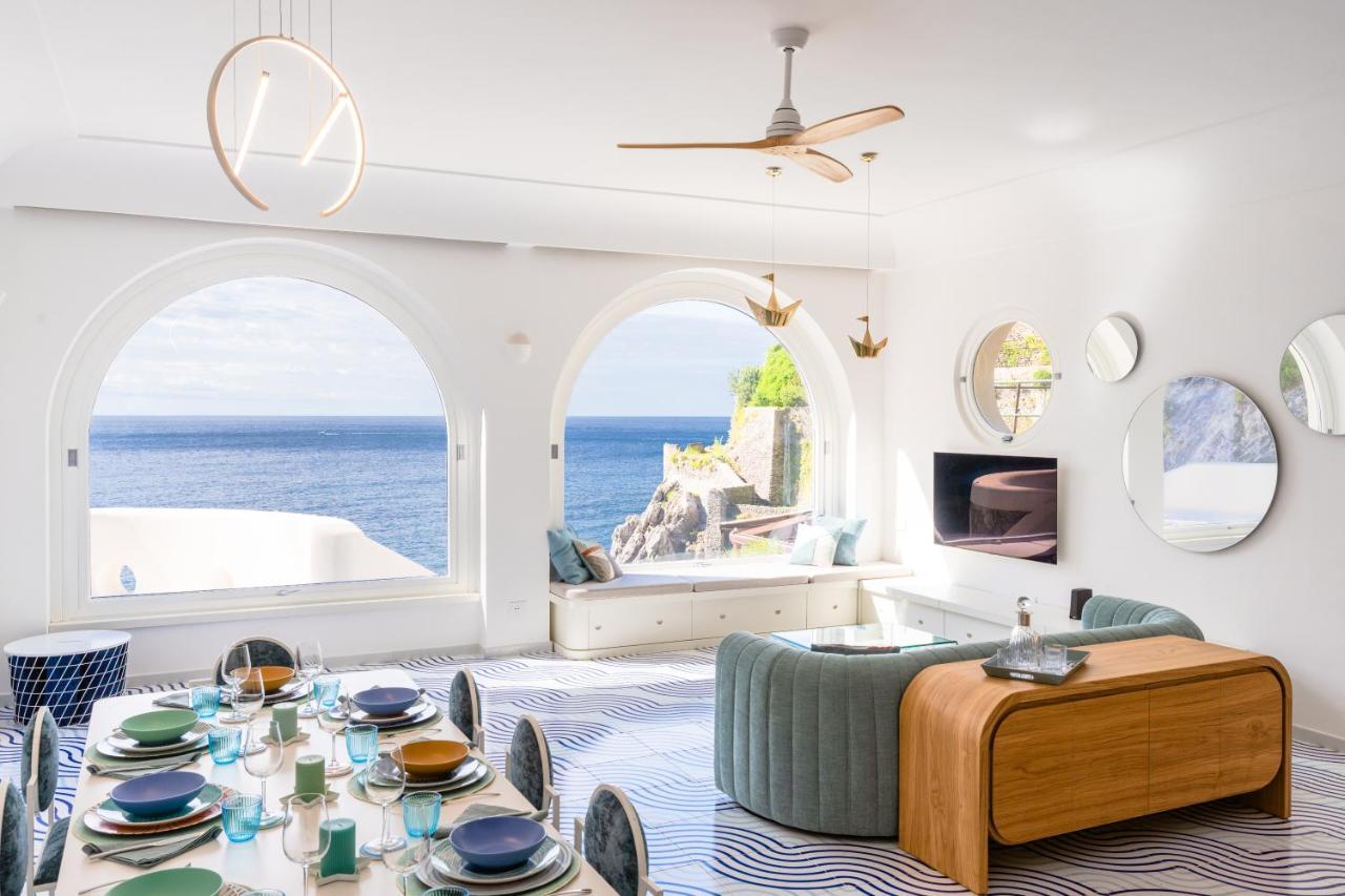 Acquachiara Seaside Luxury Villa In Amalfi Coast Майори Экстерьер фото